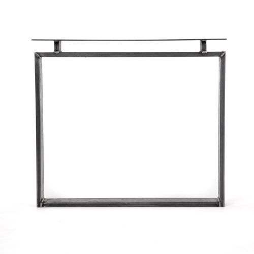 Stalen O poten met nok