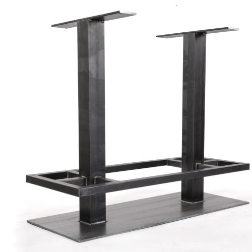 Bar tafelpoot met voetplaat