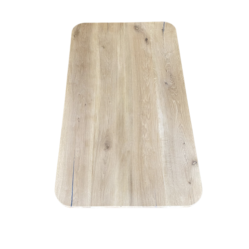 Afgeronde hoeken tafelblad